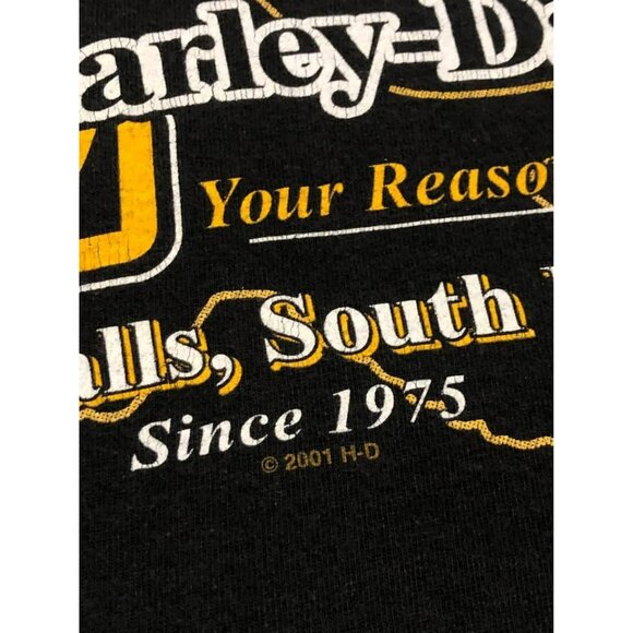 VTG 2001 Harley-Davidson Tank Top 2XL Men, Sioux Falls, South Dakota - Picture 4 of 5